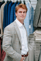 L.B.M SPORT COAT JACKSON WINDOWPANE