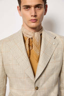 LUBIAM SPORT COAT CAMEL/PLAID / 40R SP25 LBM