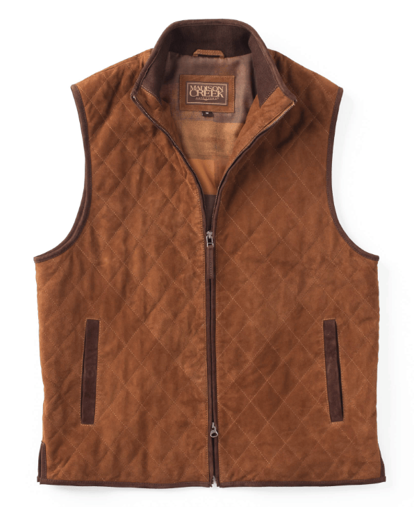 MADISON CREEK OUTERWEAR - VEST WHISKEY / M RIDGELAND DIAMOND QUILTED