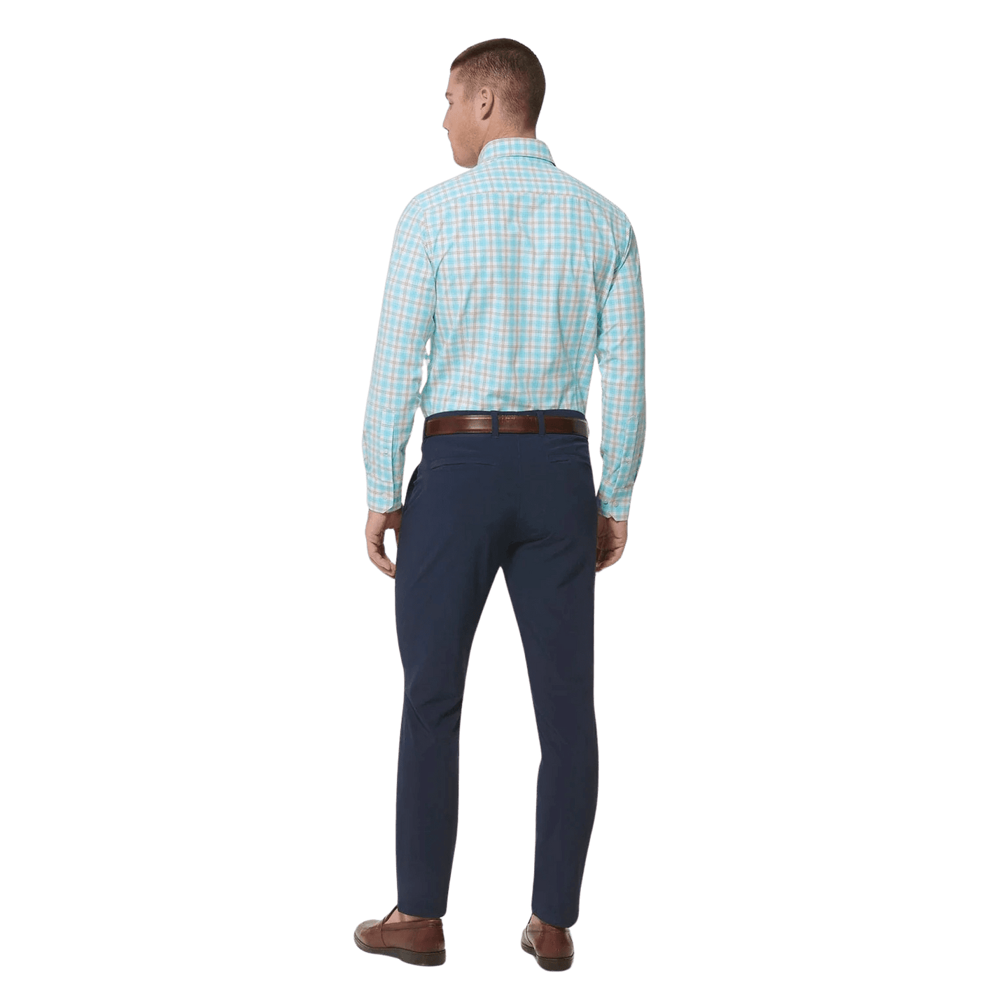 MIZZEN MAIN SHIRTS - SPORT SHIRT PRAIRIE SUNSET PLAID LEEWARD