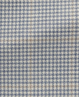 MUNRO SPORT COAT Storm Blue & Ivory Houndstooth