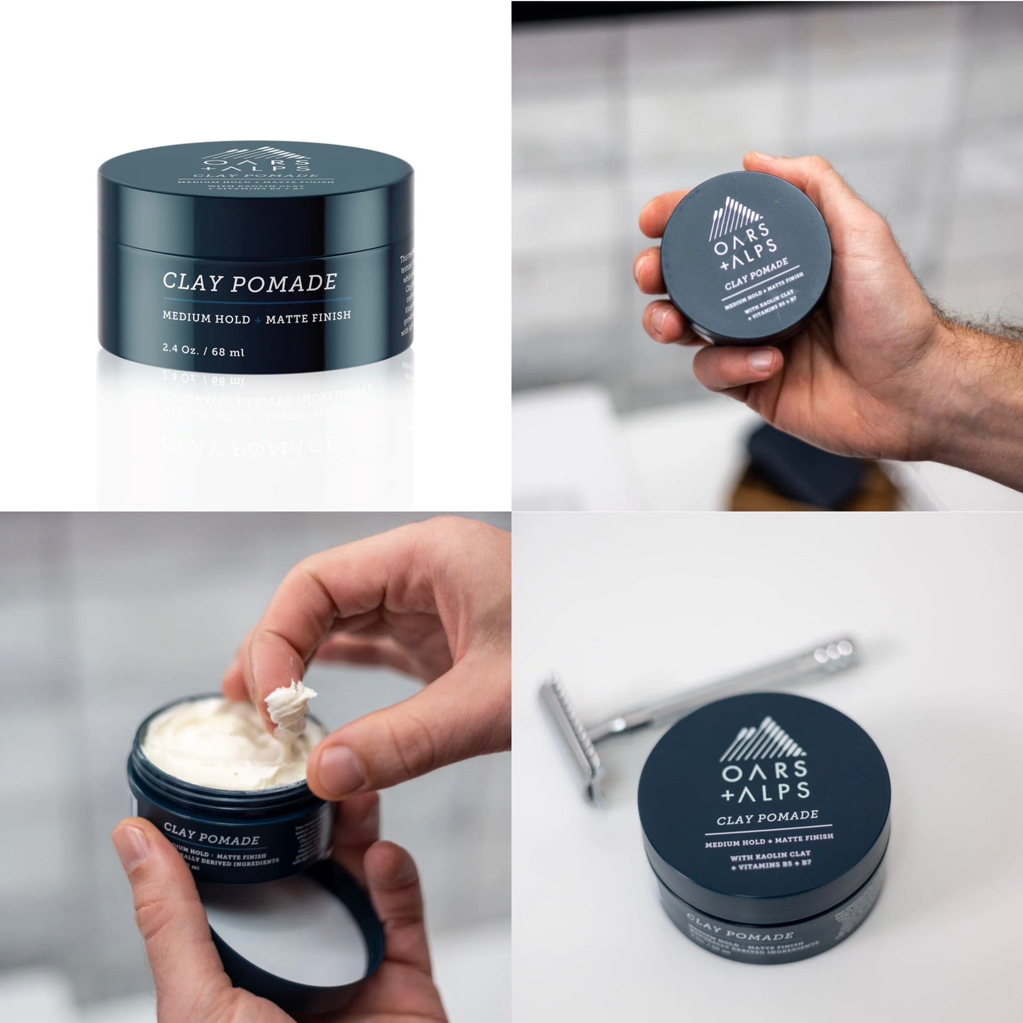 OARS & ALPS GROOMING ROOM CLAY POMADE OARS & ALPS