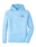 PETER MILLAR GAMEDAY - UNIVERSITY OF ALABAMA - HARD HAT - HOODIES COTTAGE BLUE / S Hard Hat Pine Performance Hoodie