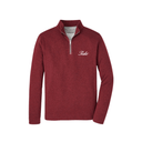 PETER MILLAR GAMEDAY - UNIVERSITY OF ALABAMA - TIDE - 14 ZIPS CURRANT / XXL TIDE CROWN SWEATER FLEECE QUARTER-ZIP F24