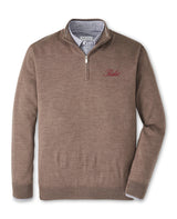 PETER MILLAR GAMEDAY - UNIVERSITY OF ALABAMA - TIDE - 14 ZIPS TIDE AUTUMN CREST QUARTER-ZIP