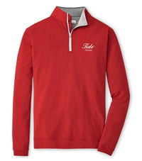 PETER MILLAR GAMEDAY - UNIVERSITY OF ALABAMA - TIDE - 14 ZIPS TIDE HOOPS 1/4 ZIP