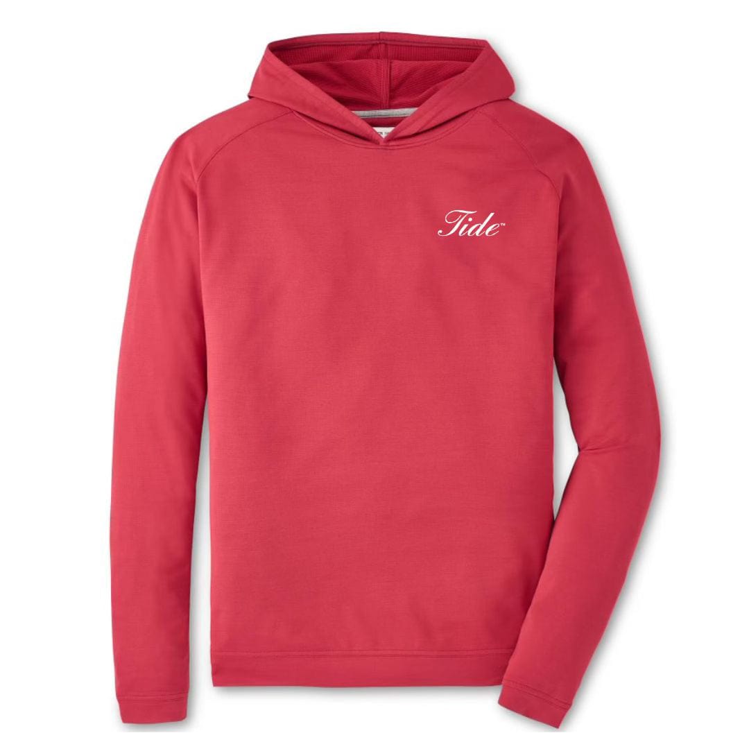 PETER MILLAR GAMEDAY - UNIVERSITY OF ALABAMA - TIDE - HOODIES CRIMSON1 / XXXL TIDE PINE PERFORMANCE HOODIE