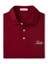 PETER MILLAR GAMEDAY - UNIVERSITY OF ALABAMA - TIDE - POLOS CRIMSON1 / S TIDE TESSERACT PERFORMANCE POLO