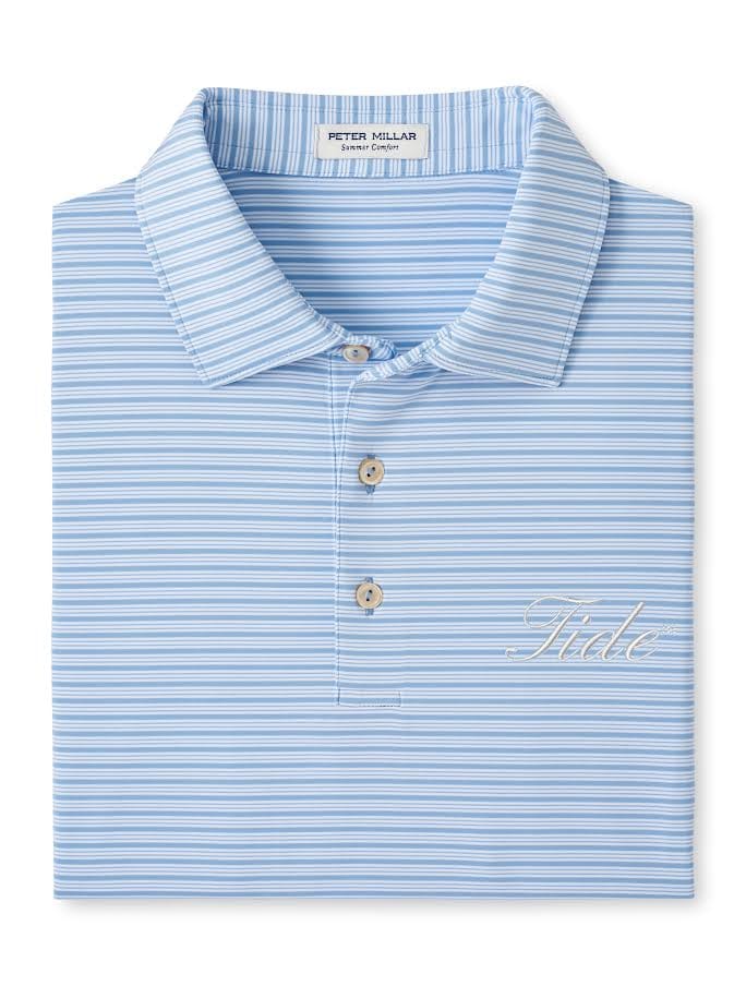 PETER MILLAR GAMEDAY - UNIVERSITY OF ALABAMA - TIDE - POLOS LAKESIDE / S TIDE HERITAGE PERFORMANCE JERSEY POLO