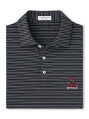 PETER MILLAR GAMEDAY - UNIVERSITY OF ALABAMA - TUSCALOOSA VAULT A - POLOS BLACK / S TUSCALOOSA VAULT A HEMLOCK POLO