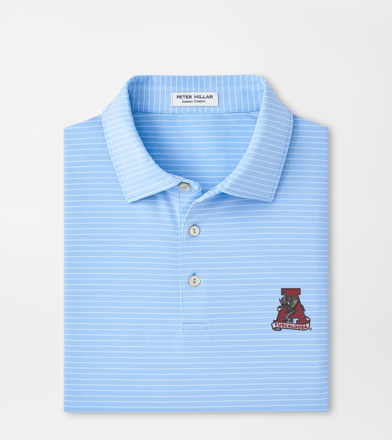 PETER MILLAR GAMEDAY - UNIVERSITY OF ALABAMA - TUSCALOOSA VAULT A - POLOS CBLUE / 2XL TUSCALOOSA VAULT A HEMLOCK POLO