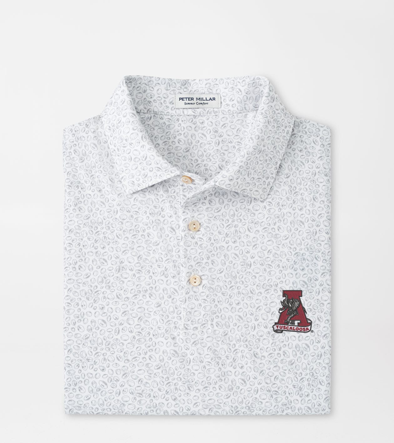 PETER MILLAR GAMEDAY - UNIVERSITY OF ALABAMA - TUSCALOOSA VAULT A - POLOS W/GG / S TUSCALOOSA VAULT BLITZ POLO