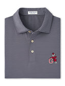 PETER MILLAR GAMEDAY - UNIVERSITY OF GEORGIA - POLOS IRON / S Vintage Dawgs Hemlock Jersey Polo