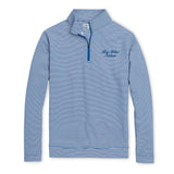 PETER MILLAR GAMEDAY - UNIVERSITY OF KENTUCKY - 14 ZIPS BIG BLUE NATION STRIPE 1/4 ZIP