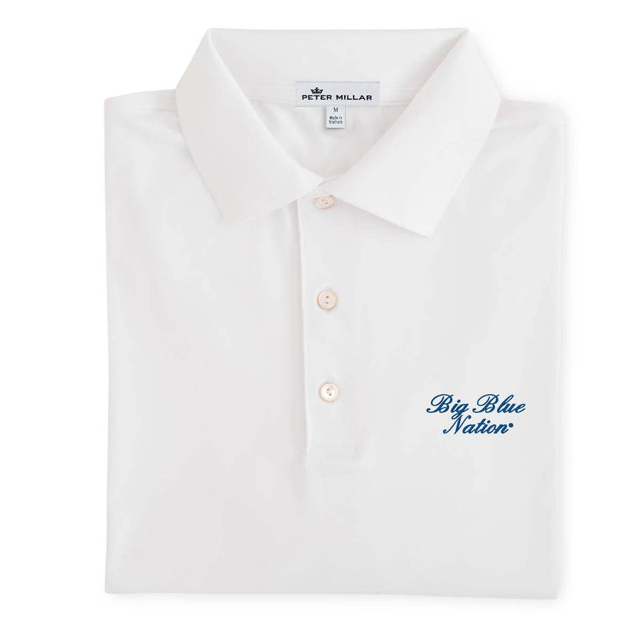 PETER MILLAR GAMEDAY - UNIVERSITY OF KENTUCKY - POLOS BIG BLUE NATION SOLID POLO