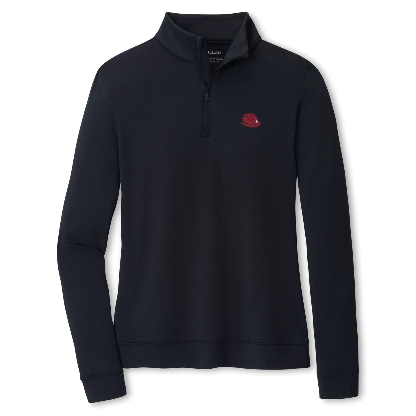 PETER MILLAR GAMEDAY - WOMENS ZIP BLK / S HARD HAT RAGLAN SLEEVE PERTH LAYER