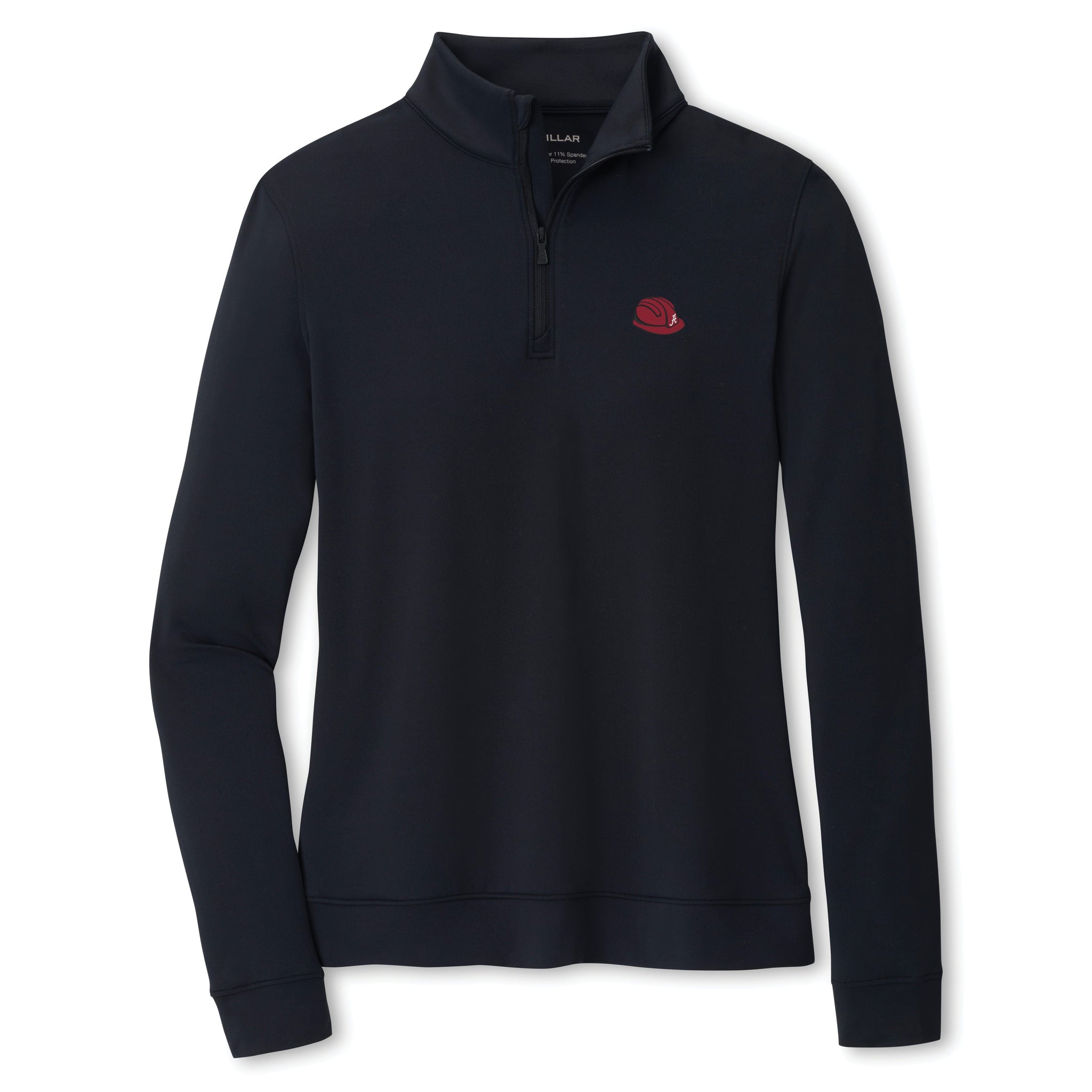 PETER MILLAR GAMEDAY - WOMENS ZIP BLK / S HARD HAT RAGLAN SLEEVE PERTH LAYER