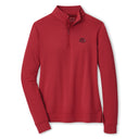 PETER MILLAR GAMEDAY - WOMENS ZIP CRI1 / S HARD HAT RAGLAN SLEEVE PERTH LAYER