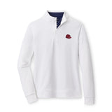 PETER MILLAR GAMEDAY - WOMENS ZIP WHITE / XS HARD HAT RAGLAN SLEEVE PERTH LAYER