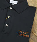 PETER MILLAR KNITS BLACK / S TEXAS FOREVER SOLID