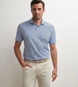 PETER MILLAR OUTERWEAR - 14 ZIP ALBATROSS COTTON BLEND PIQUE
