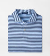 PETER MILLAR OUTERWEAR - 14 ZIP BLUE TOPAZ / XL ALBATROSS COTTON BLEND PIQUE