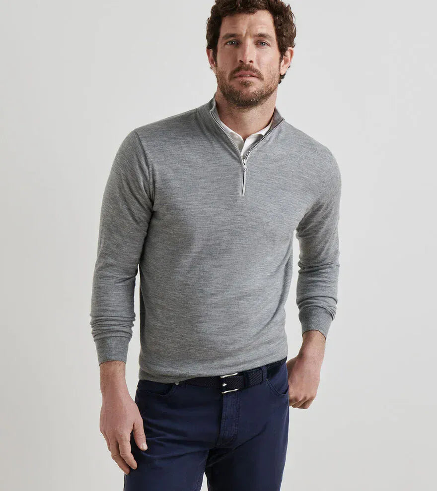 PETER MILLAR OUTERWEAR - 14 ZIP EXCURSIONIST FLEX 1/4 ZIP