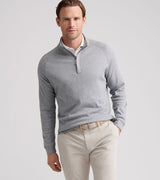 PETER MILLAR OUTERWEAR - 14 ZIP GRANT BIRDSEYE 1/4 ZIP