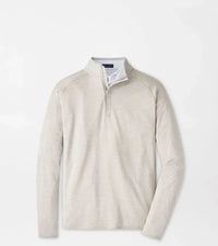 PETER MILLAR OUTERWEAR - 14 ZIP OAT / M STEALTH PERFORMANCE 1/4 ZIP
