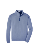 PETER MILLAR OUTERWEAR - 14 ZIP SPORT NAVY / M PERTH BIRDSEYE PERFORMANCE 1/4 ZIP