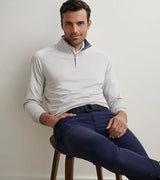 PETER MILLAR OUTERWEAR - 14 ZIP STEALTH PERFORMANCE 1/4 ZIP