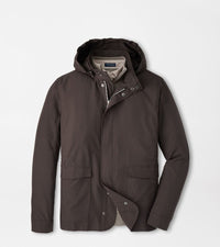 PETER MILLAR OUTERWEAR - JACKET ANTIQUE WALNUT / L DISCOVERY FIELD JACKET