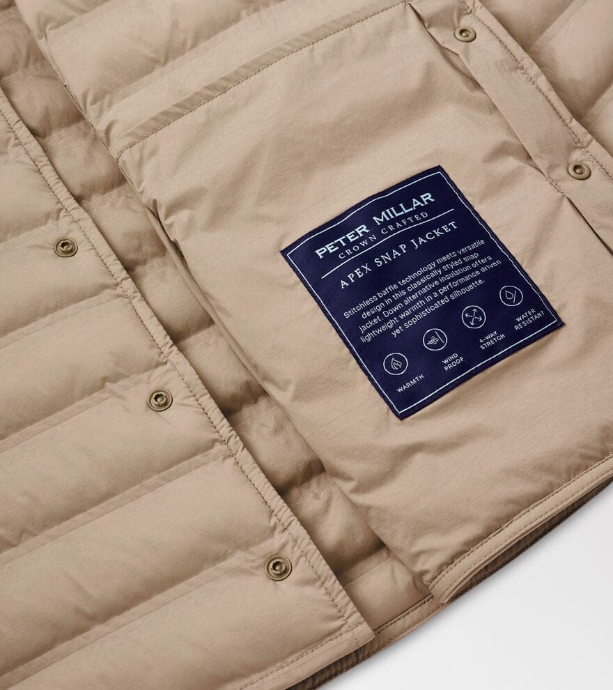 PETER MILLAR OUTERWEAR - JACKET APEX SNAP JACKET
