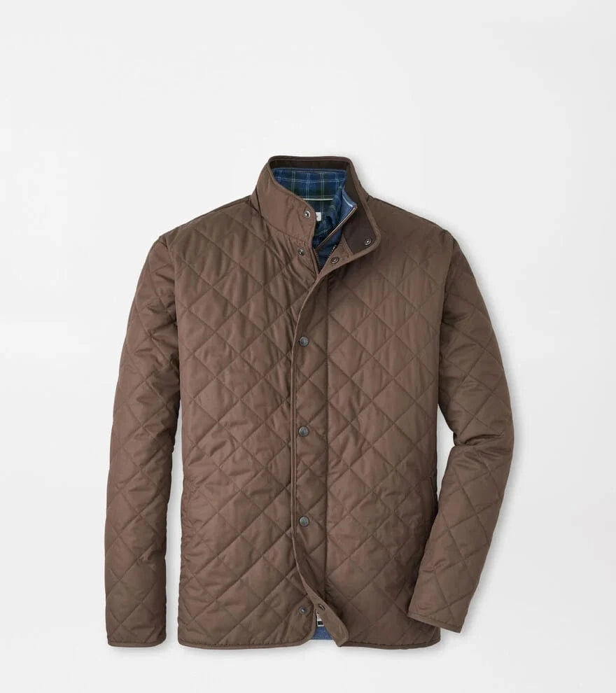 PETER MILLAR OUTERWEAR - JACKET FRENCH PRESS / M SUFFOLK COAT