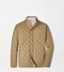 PETER MILLAR OUTERWEAR - JACKET KHAKI / M SUFFORK COAT