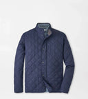 PETER MILLAR OUTERWEAR - JACKET NAVY / M SUFFOLK COAT