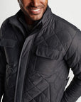 PETER MILLAR OUTERWEAR - JACKET NORFOLK QUILTED BOMBER