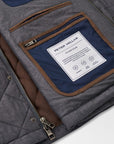 PETER MILLAR OUTERWEAR - JACKET NORFOLK QUILTED BOMBER