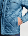 PETER MILLAR OUTERWEAR - JACKET NORFOLK QUILTED BOMBER