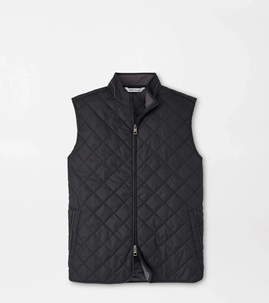 PETER MILLAR OUTERWEAR - VEST BLACK / M ESSEX VEST