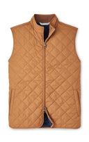 PETER MILLAR OUTERWEAR - VEST BRITISH TAN / M ESSEX VEST