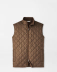 PETER MILLAR OUTERWEAR - VEST CHESTNUT / XL Essex Quilted Travel Vest