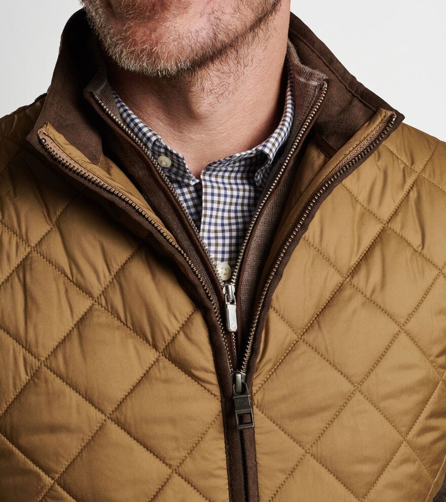 PETER MILLAR OUTERWEAR - VEST Essex Quilted Travel Vest