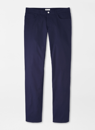 PETER MILLAR PANTS - FIVE POCKET EB66 PERFORMANCE 5 POCKET PANT- NAVY
