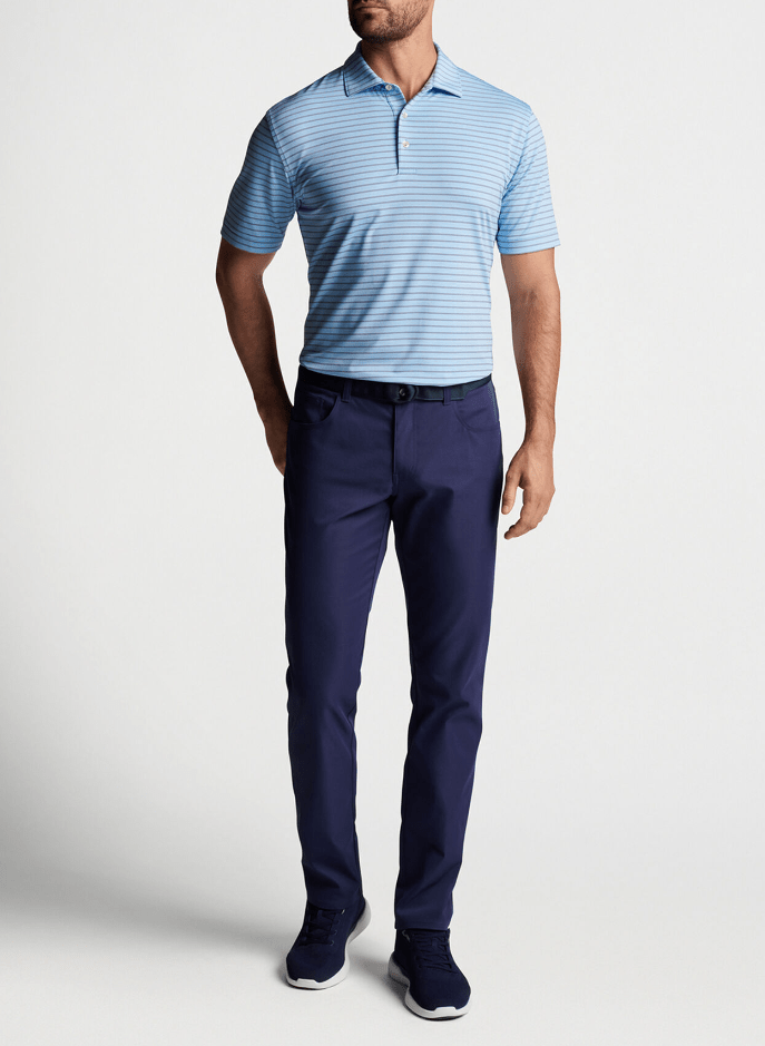 PETER MILLAR PANTS - FIVE POCKET EB66 PERFORMANCE 5 POCKET PANT- NAVY