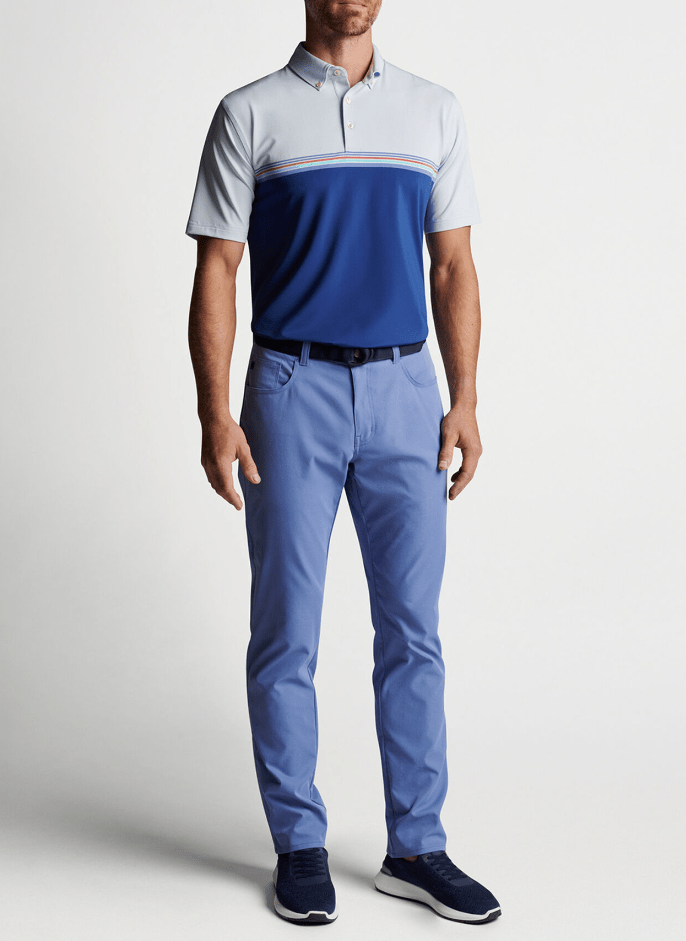 PETER MILLAR PANTS - FIVE POCKET EBB66 PERFORMANCE 5 POCKET- PORT BLUE