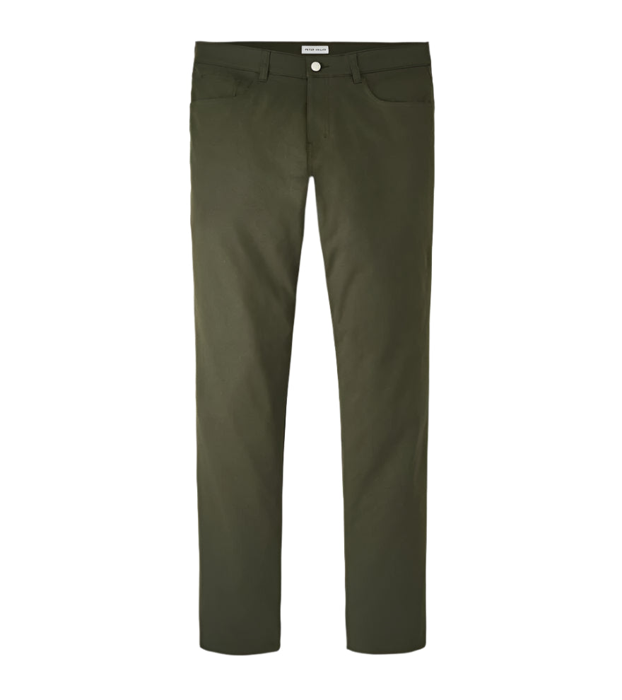 PETER MILLAR PANTS - FIVE POCKET OLIVE BRANCH / 30X30 EB66 PERFORMANCE FIVE POCKET PANTS SEASONAL