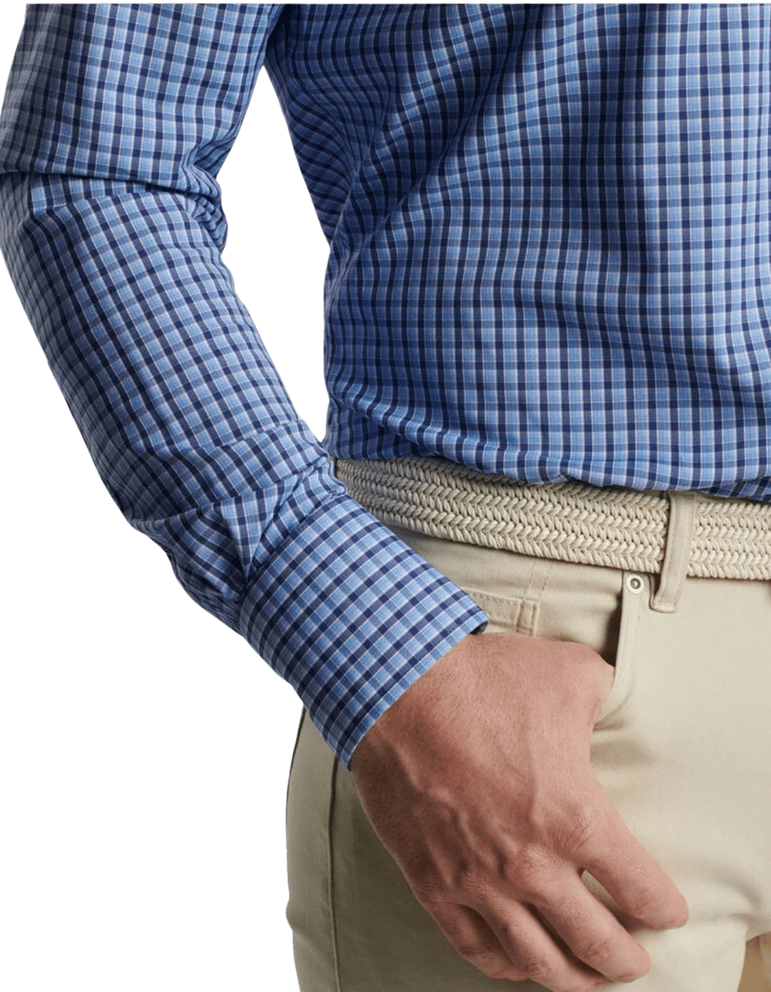 PETER MILLAR SHIRTS - DRESS ASHBURY PERFORMANCE TWILL SPORT SHIRT