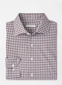 PETER MILLAR SHIRTS - LS SPORT AUTUMN FOLIAGE / M FAIRBANKS PERFORMANCE TWILL SPORT SHIRT