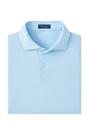 PETER MILLAR SHIRTS - POLO BLUE FROST / M AMBROSE PERFORMANCE JERSEY POLO